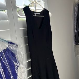 Fit n flare black dress